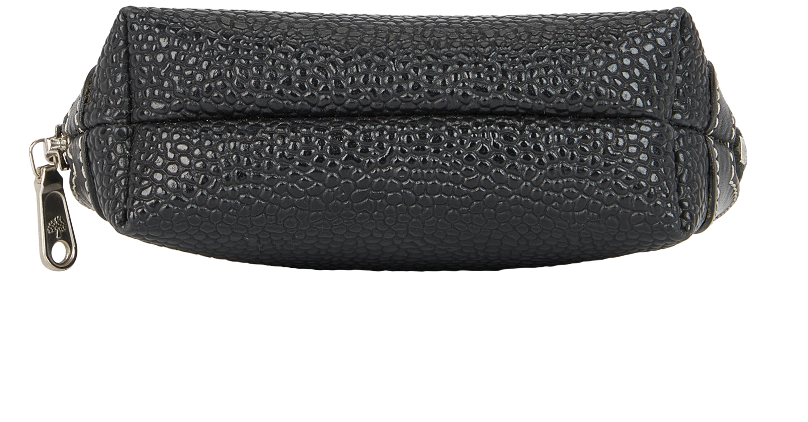 Mulberry Vintage Tree Coin Purse, &pound;35, Accessories, Black, Leather, Top view